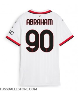 Günstige AC Milan Tammy Abraham #90 Auswärtstrikot Damen 2024-25 Kurzarm